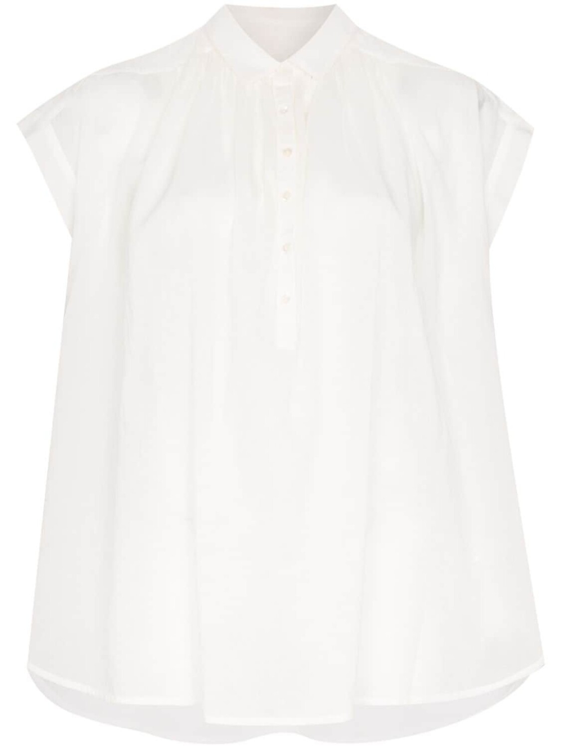 Nili Lotan расклешенная блузка оверсайз, белый
Nili Lotan расклешенная блузка оверсайз, белый