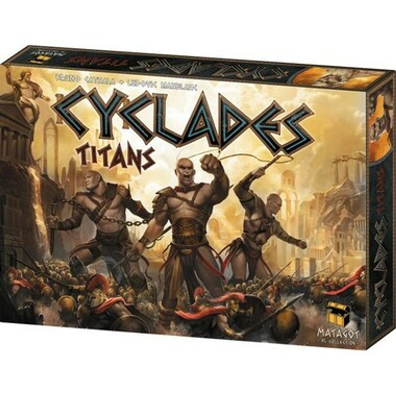 Настольная игра Cyclades: Titans Expansion
Настольная игра Cyclades: Titans Expansion