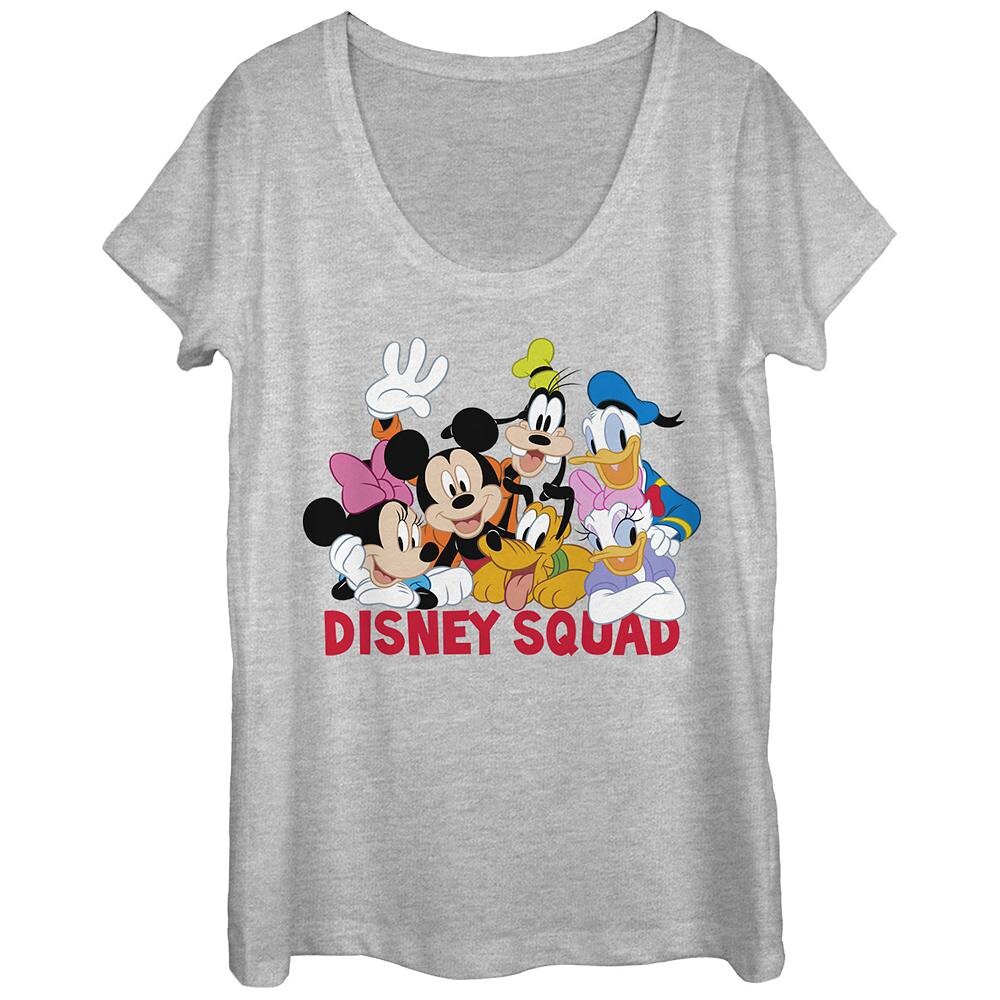 Футболка с рисунком Disney's Mickey Mouse and Friends Disney Squad для юниоров, цвет Athletic Heather
Футболка с рисунком Disney's Mickey Mouse and Friends Disney Squad для юниоров, цвет Athletic Heather