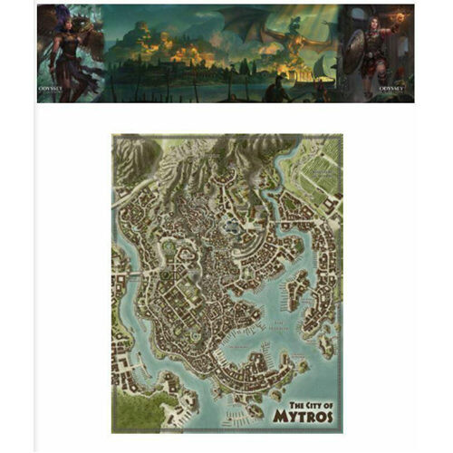 Игровое поле Odyssey Of The Dragonlords 5Th Edition: Deluxe Poster Map Pack & Gm Screen Bundle Modiphius
Игровое поле Odyssey Of The Dragonlords 5Th Edition: Deluxe Poster Map Pack & Gm Screen Bundle Modiphius