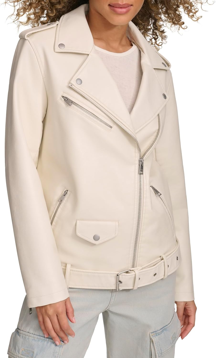 Женская куртка-косуха Levi's с поясом оверсайз из искусственной кожи, устричный
Женская куртка-косуха Levi's с поясом оверсайз из искусственной кожи, устричный