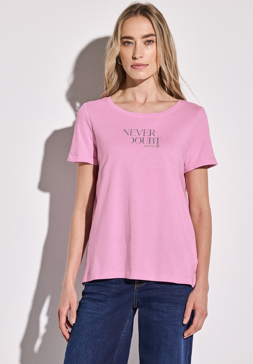 Футболка с принтом Street One, цвет Rosa 
Футболка с принтом Street One, цвет Rosa