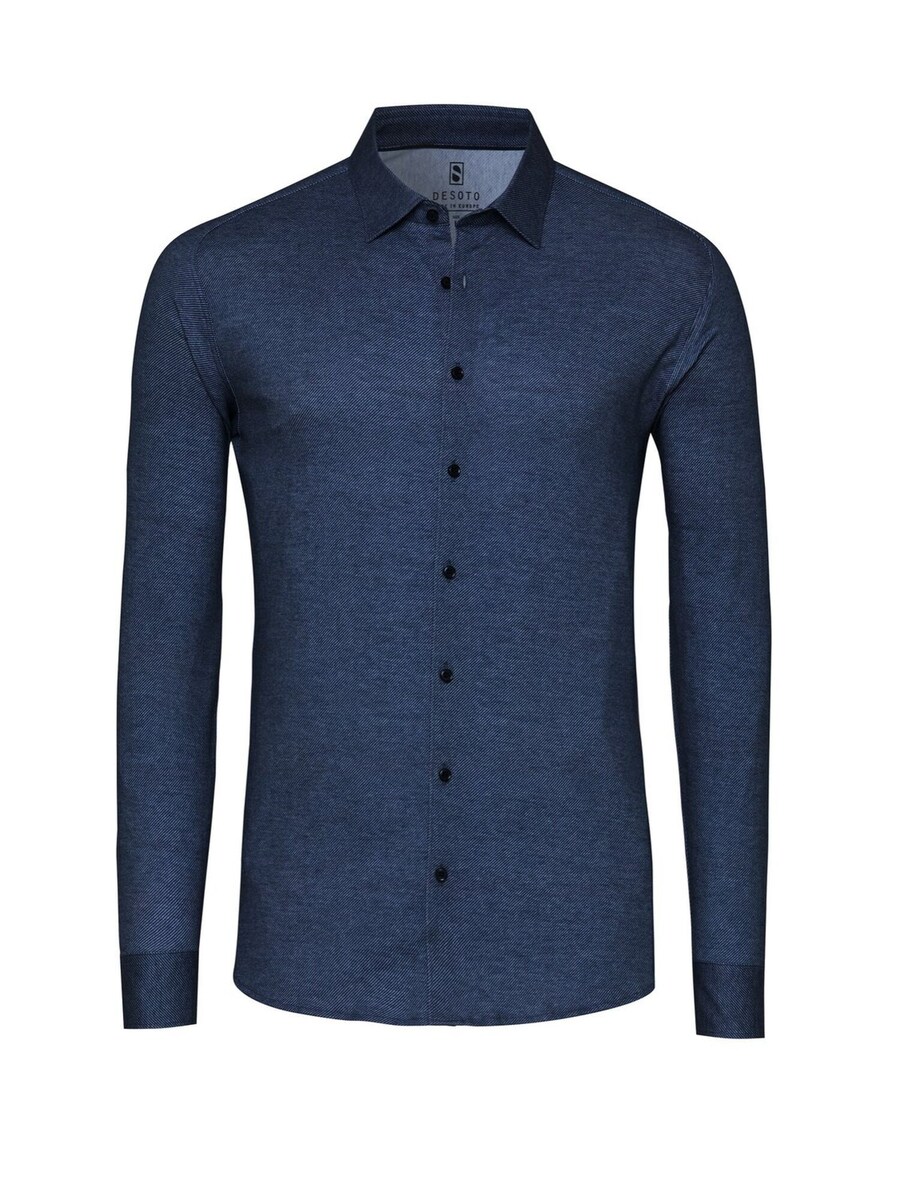 Рубашка Slim Fit на пуговицах DESOTO, темно-синий
Рубашка Slim Fit на пуговицах DESOTO, темно-синий
