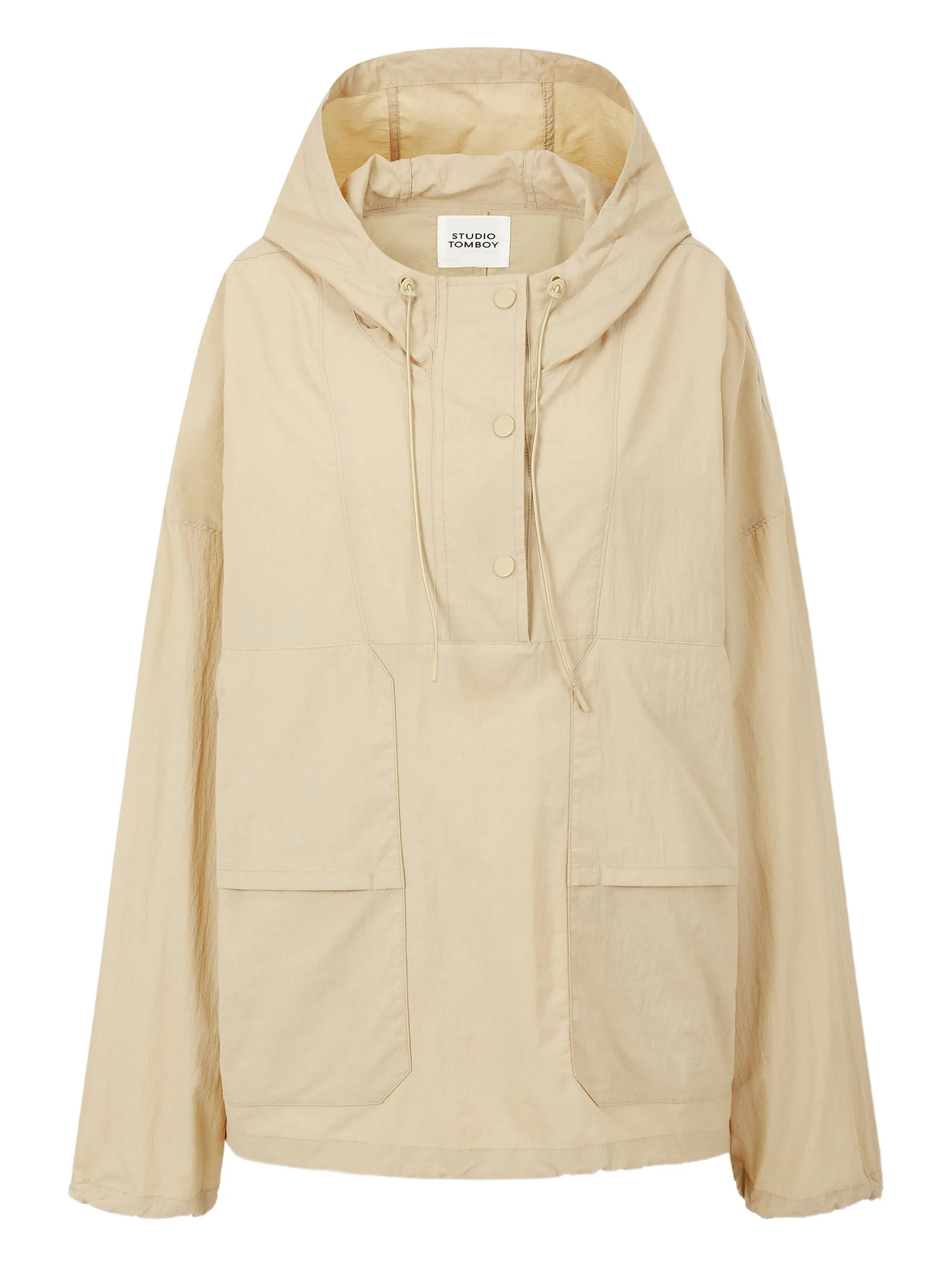 Куртка с капюшоном и карманами Studio Tomboy, бежевый
Куртка с капюшоном и карманами Studio Tomboy, бежевый