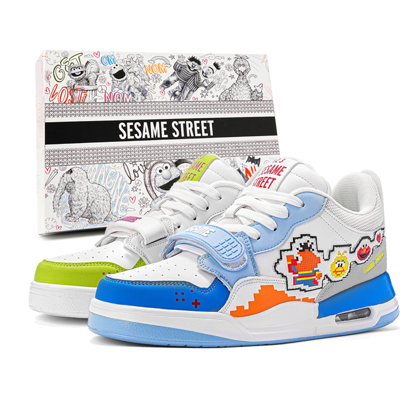 SESAME STREET Амортизирующие противоскользящие и износостойкие баскетбольные кроссовки мид-топ унисекс - непарные (3224), цвет Mismatched (3224) 
SESAME STREET Амортизирующие противоскользящие и износостойкие баскетбольные кроссовки мид-топ унисекс - непарные (3224), цвет Mismatched (3224)