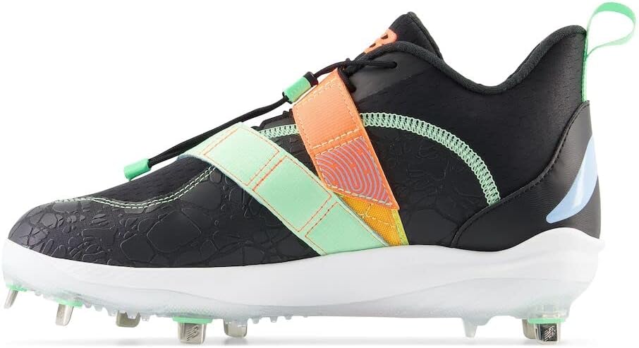 Кроссовки New Balance Mens FuelCell Lindor V2 MetalBaseball, Black/Neon Dragonfly/Electric Jade
Кроссовки New Balance Mens FuelCell Lindor V2 MetalBaseball, Black/Neon Dragonfly/Electric Jade