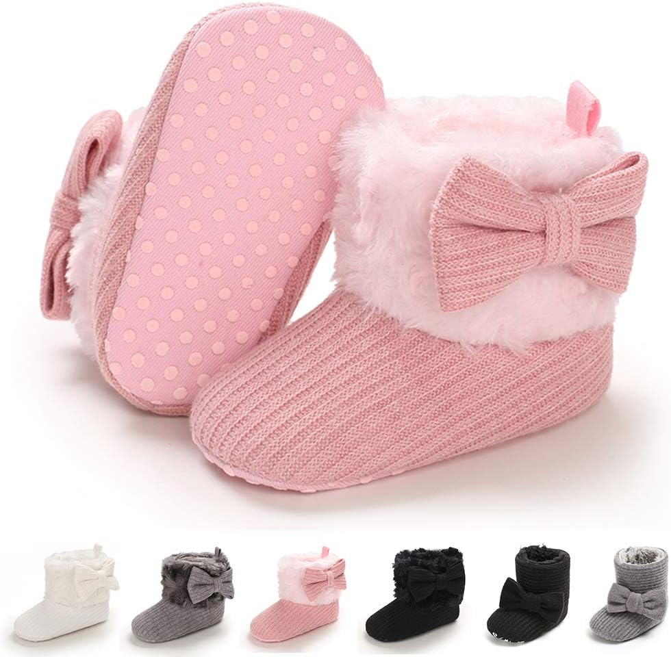 Ботинки для новорожденных мальчиков и девочек E-FAK, зимние снежные с бантиком, с мягкой подошвой, противоскользящие, теплые, для малышей и начинающих ходить, 02 Pink
Ботинки для новорожденных мальчиков и девочек E-FAK, зимние снежные с бантиком, с мягкой подошвой, противоскользящие, теплые, для малышей и начинающих ходить, 02 Pink