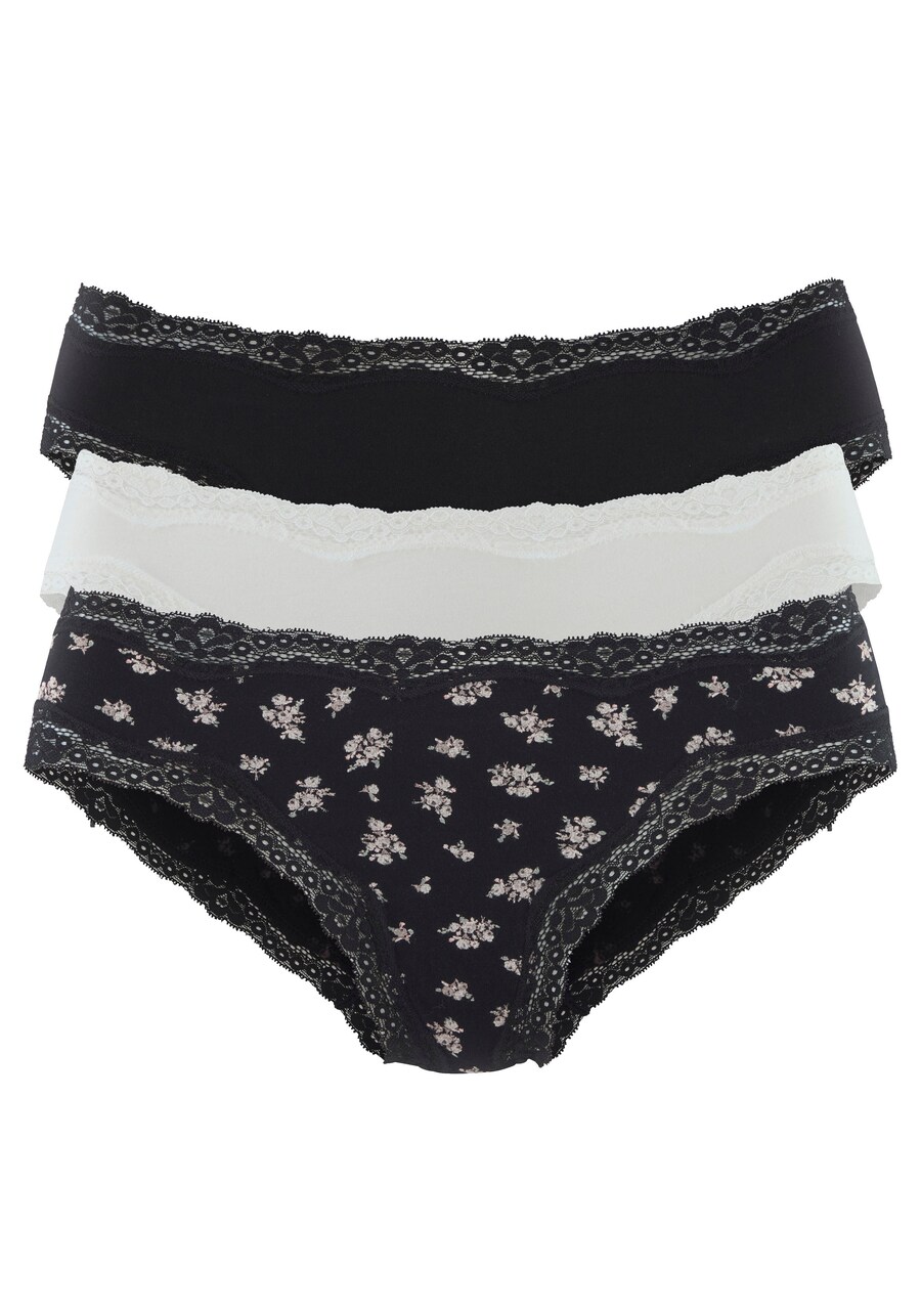 Трусики VIVANCE, черный/белый 
Трусики VIVANCE, черный/белый