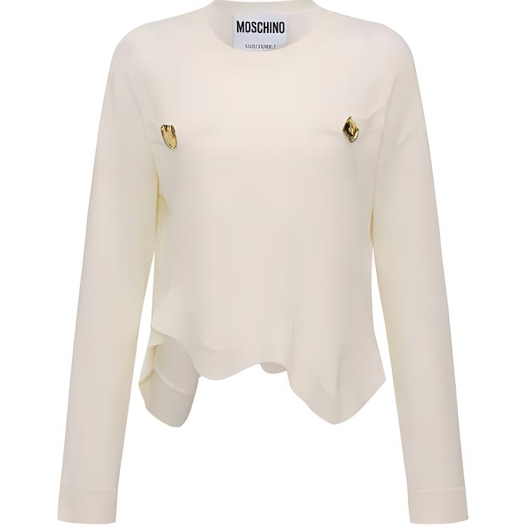 MOSCHINO Свитер женский белый
MOSCHINO Свитер женский белый