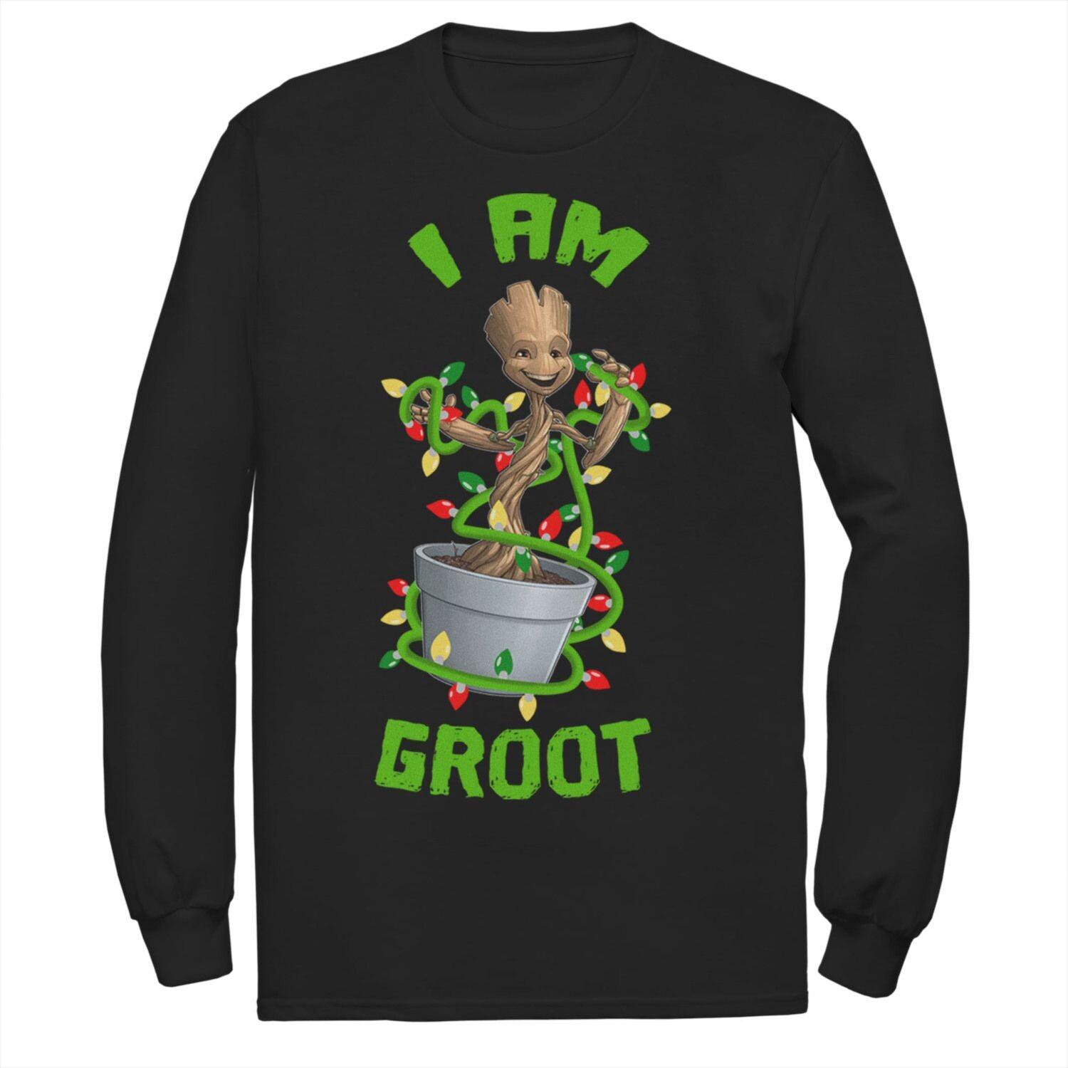Мужская футболка с рисунком Marvel Christmas I Am Groot Licensed Character
Мужская футболка с рисунком Marvel Christmas I Am Groot Licensed Character