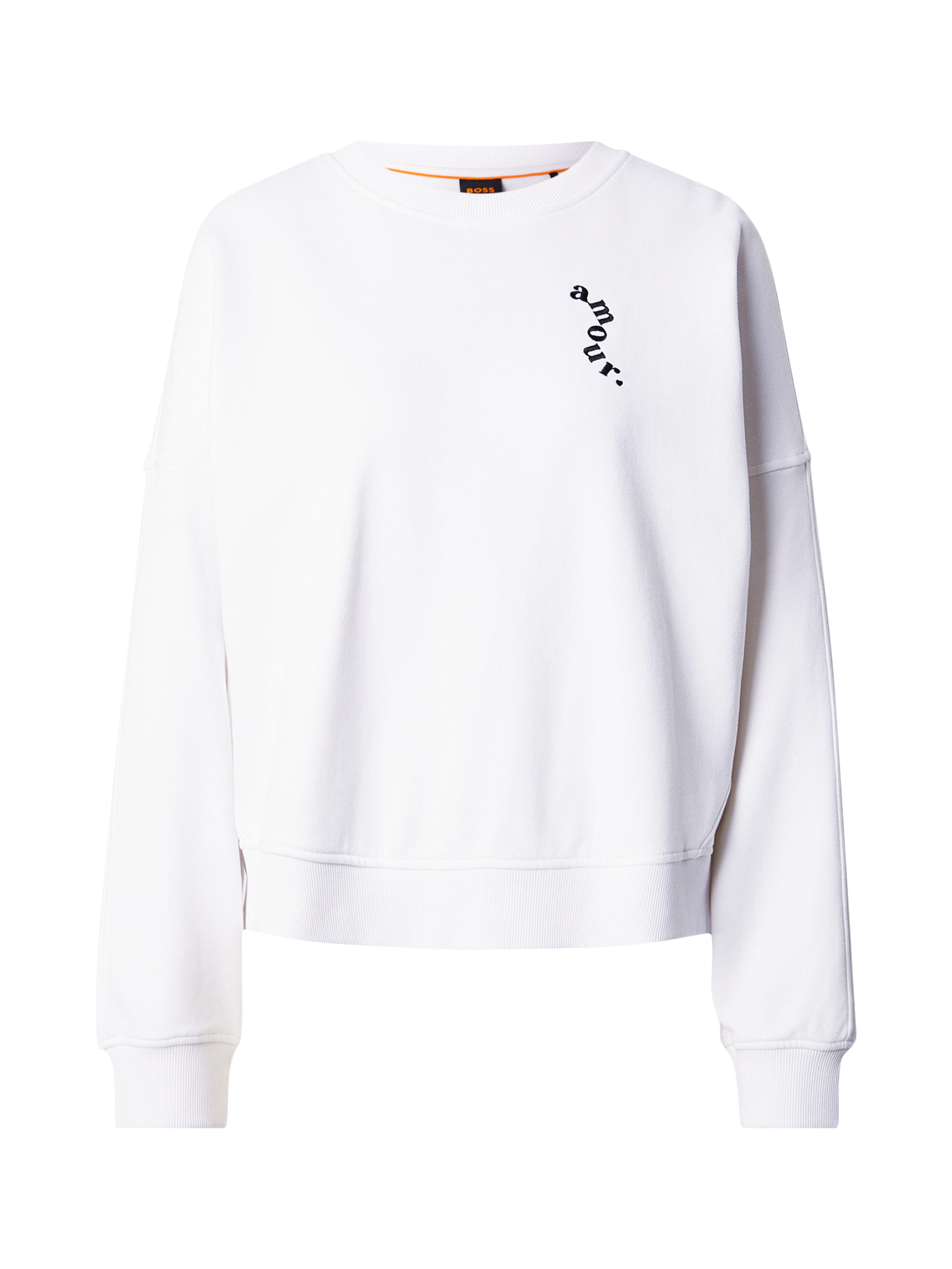 BOSS Свитшот 'Ever Valentine' в белом цвете
BOSS Свитшот 'Ever Valentine' в белом цвете