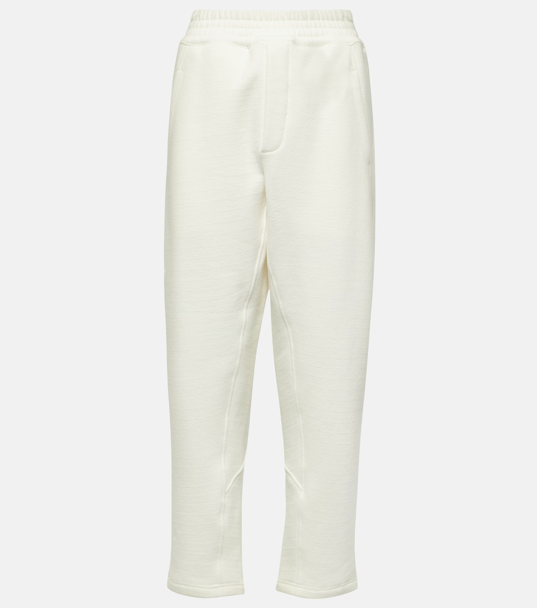 Спортивные брюки из хлопкового джерси Koa The Row, Milk 
Спортивные брюки из хлопкового джерси Koa The Row, Milk