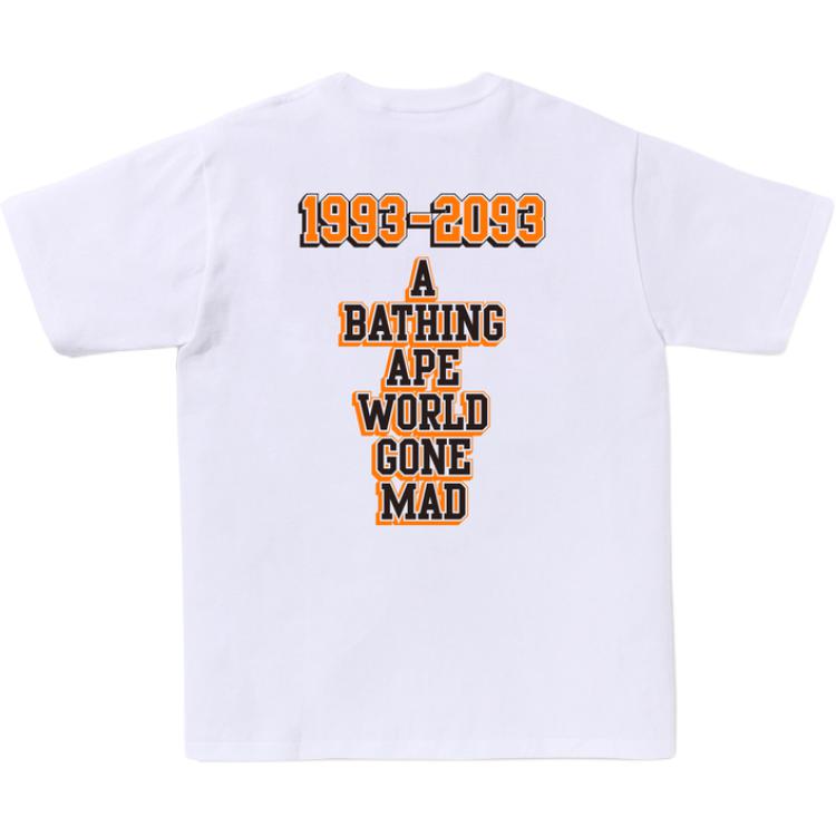Футболка Bape с бейсбольным логотипом A BATHING APE, белый
Футболка Bape с бейсбольным логотипом A BATHING APE, белый