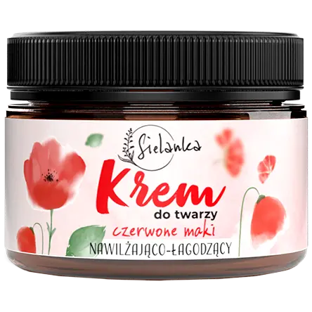 Увлажняющий крем для лица Sielanka Czerwone Maki, 50 мл
Увлажняющий крем для лица Sielanka Czerwone Maki, 50 мл