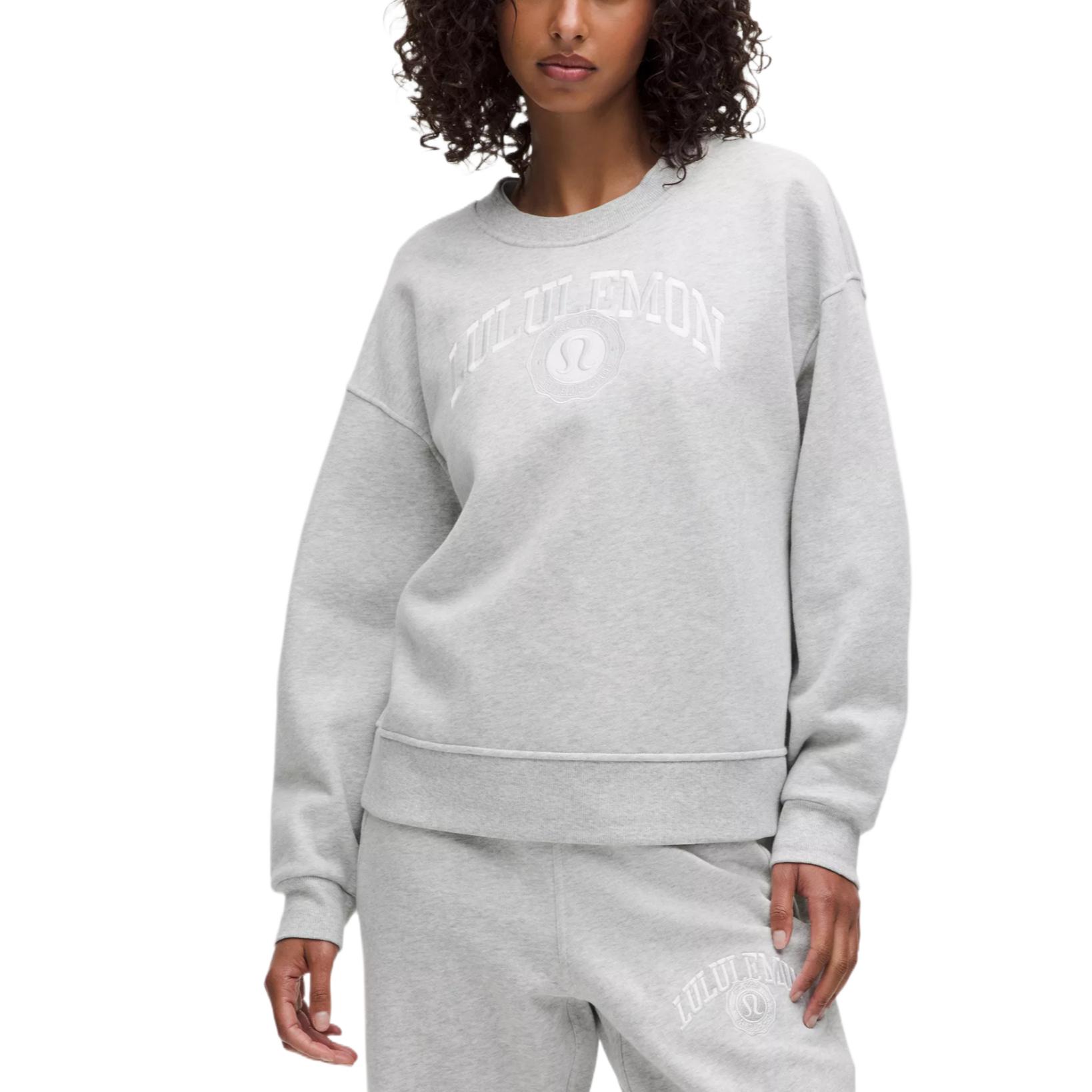 Свободный оверсайз худи с принтом для женщин Light Gray Lululemon, светло-серый/светло-серый
Свободный оверсайз худи с принтом для женщин Light Gray Lululemon, светло-серый/светло-серый