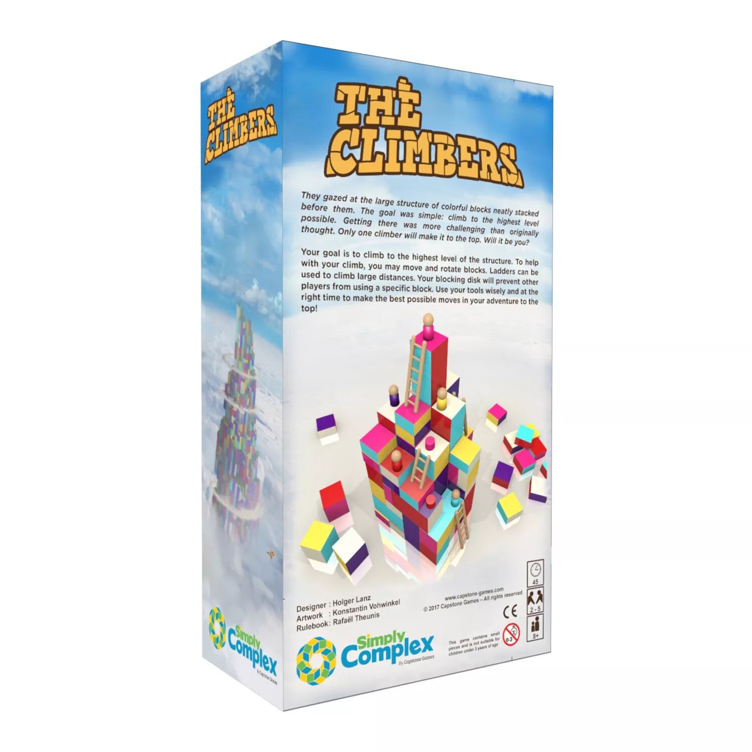 The Climbers: Семейное издание от Capstone Games Capstone Games
The Climbers: Семейное издание от Capstone Games Capstone Games