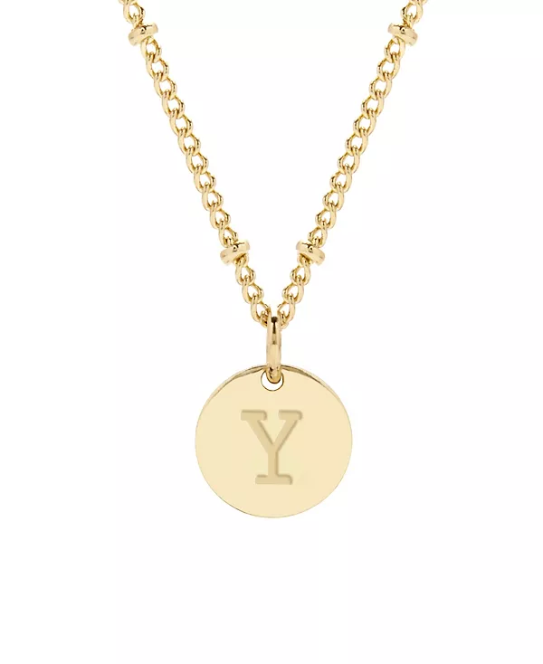 Подвеска Madeline с инициалом, покрытая 14-каратным золотом Brook & York, gold-y
Подвеска Madeline с инициалом, покрытая 14-каратным золотом Brook & York, gold-y