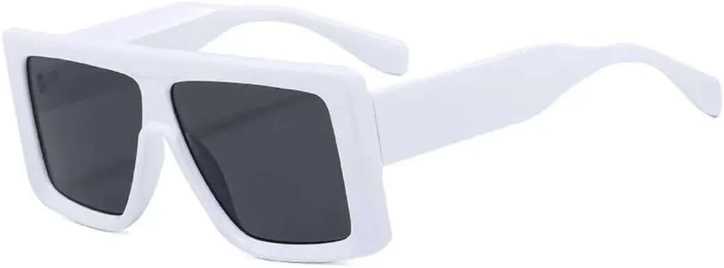Модные солнцезащитные очки большого размера для женщин, винтажные очки в крупной оправе для мужчин, солнцезащитные очки с защитой от УФ-излучения UV400 SZVVBKK, White
Модные солнцезащитные очки большого размера для женщин, винтажные очки в крупной оправе для мужчин, солнцезащитные очки с защитой от УФ-излучения UV400 SZVVBKK, White
