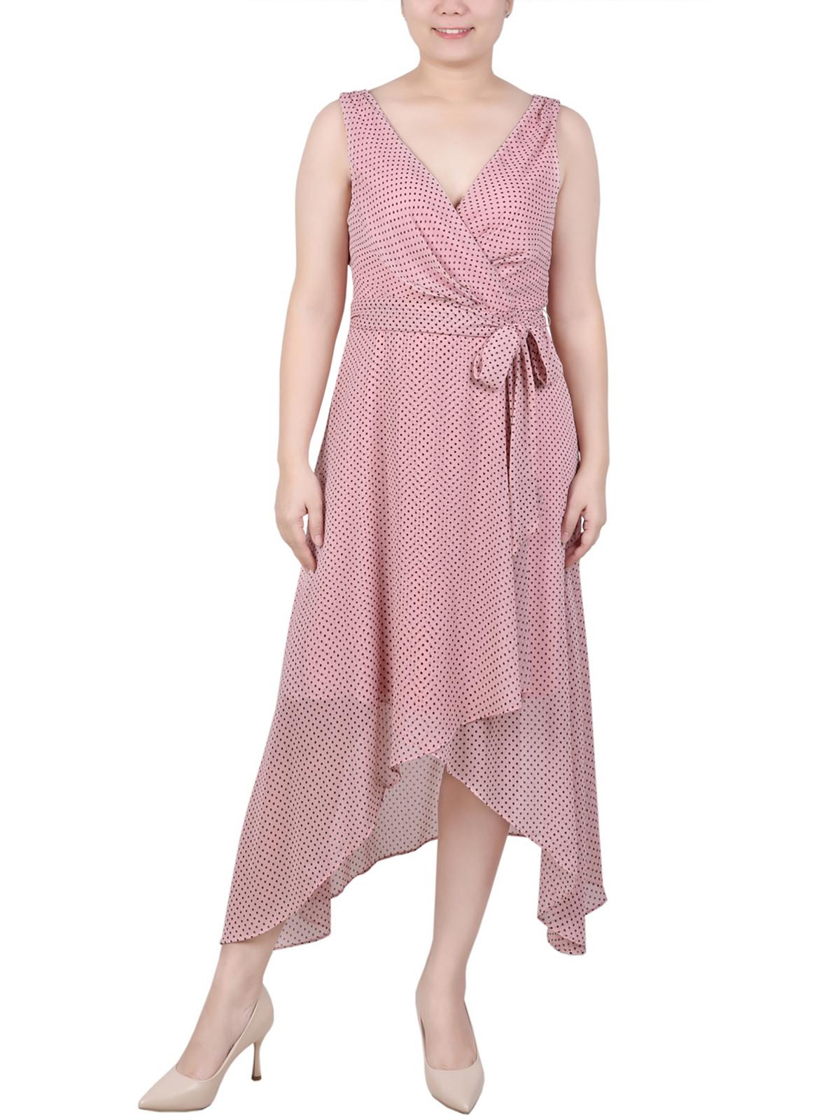 Женское шифоновое платье в горошек Petites с расклешенным кроем NY Collection, розовый/черный
Женское шифоновое платье в горошек Petites с расклешенным кроем NY Collection, розовый/черный