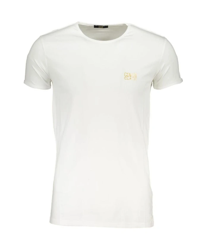 Белая футболка с круглым вырезом и оригинальным принтом. Cavalli Class, белый
Белая футболка с круглым вырезом и оригинальным принтом. Cavalli Class, белый