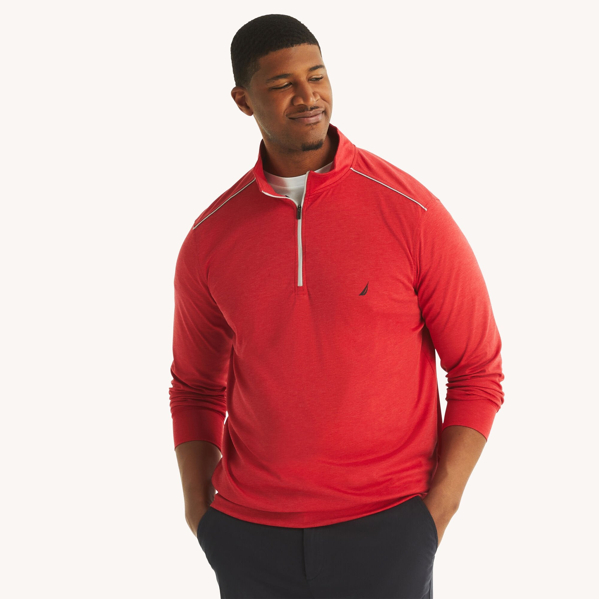 Толстовка Nautica Mens Big & Tall с застежкой-молнией на четверть, цвет tango red
Толстовка Nautica Mens Big & Tall с застежкой-молнией на четверть, цвет tango red