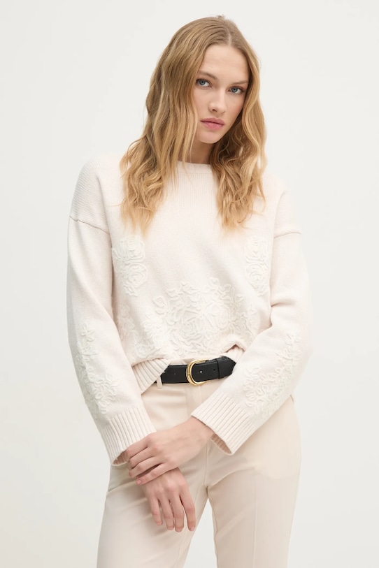 Свитер с добавлением шерсти Sisley, бежевый
Свитер с добавлением шерсти Sisley, бежевый