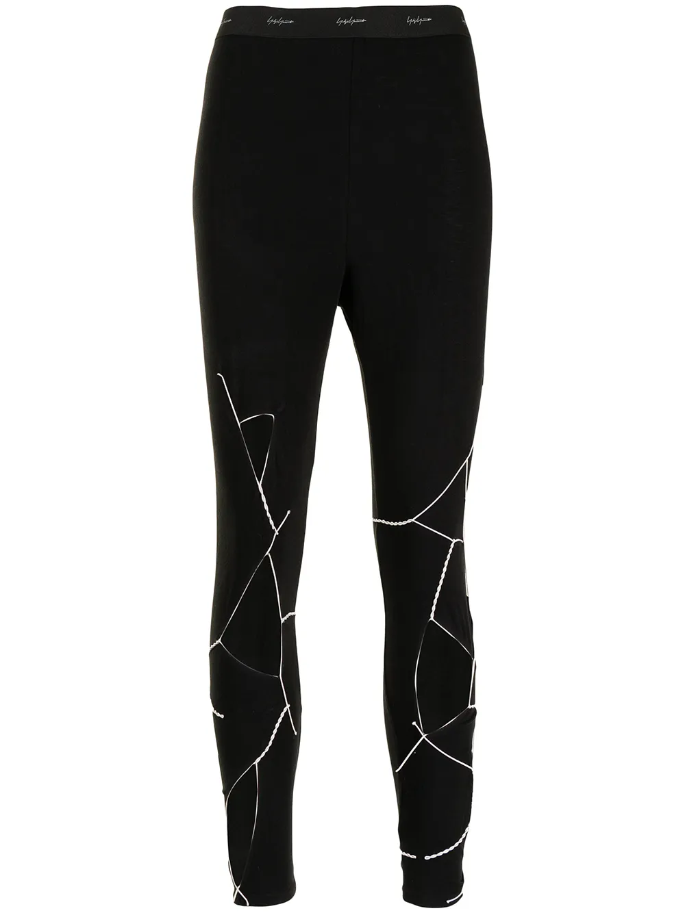 Леггинсы с вырезами и логотипом Yohji Yamamoto, черный
Леггинсы с вырезами и логотипом Yohji Yamamoto, черный