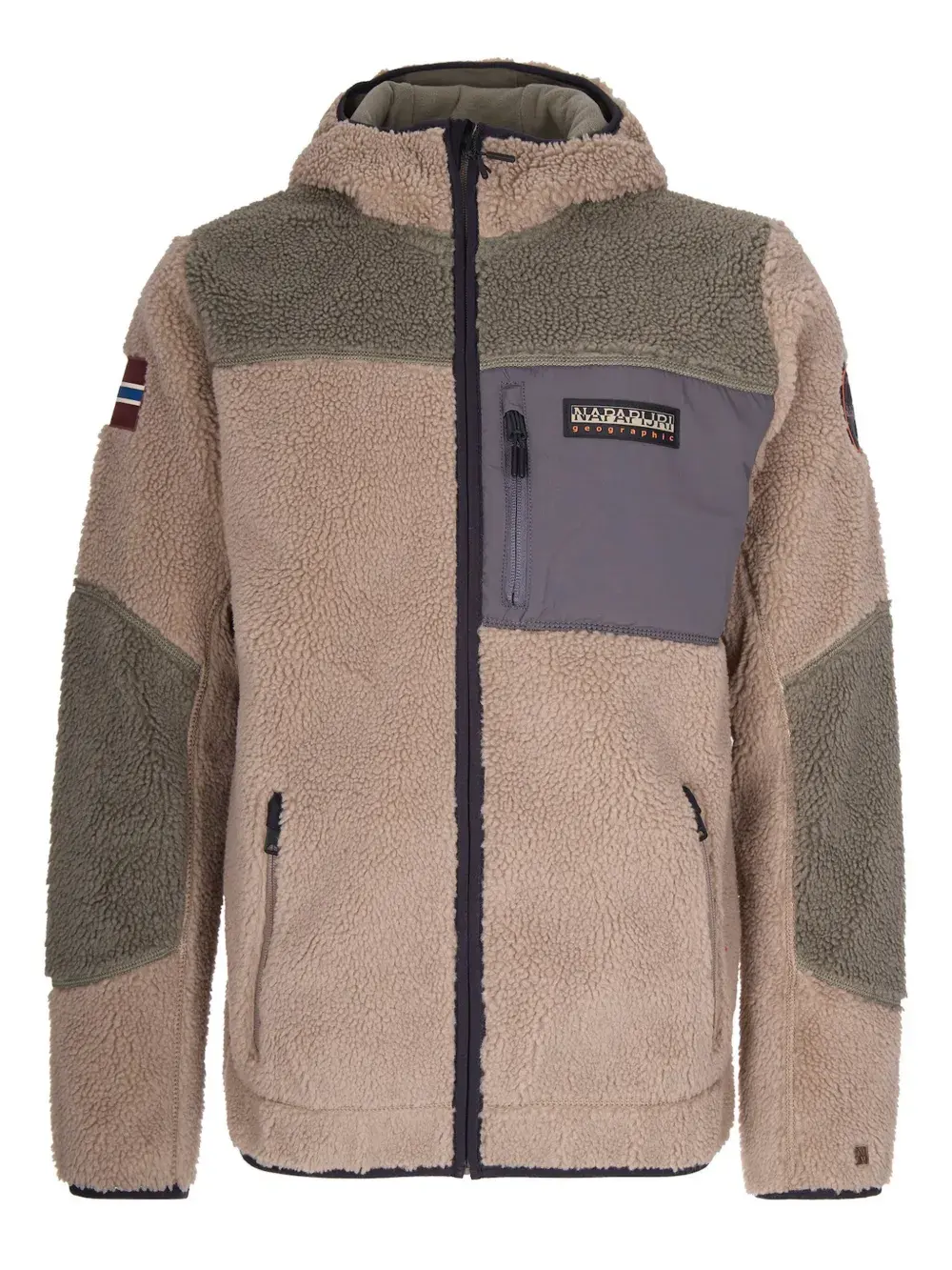 Куртка с карманом на молнии Napapijri, светло-коричневый
Куртка с карманом на молнии Napapijri, светло-коричневый