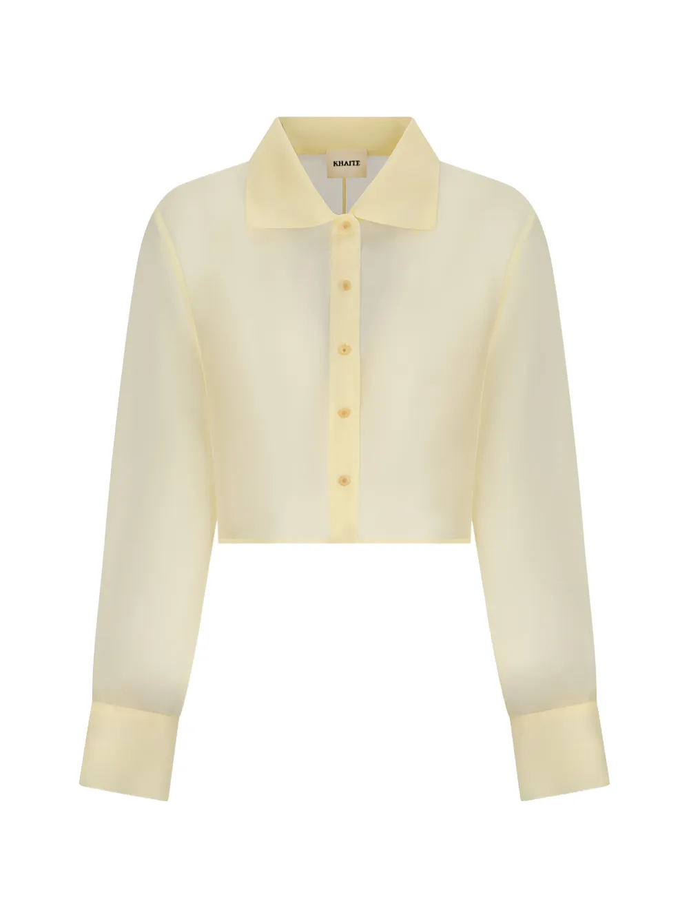 Укороченная рубашка Jasen Khaite, желтый
Укороченная рубашка Jasen Khaite, желтый