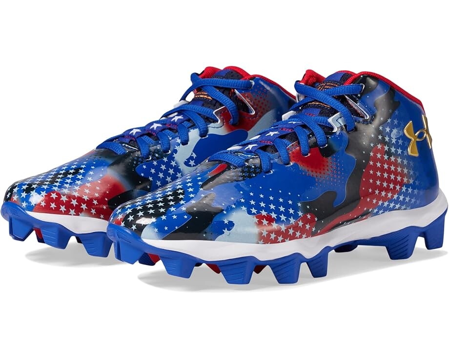 Кроссовки Under Armour Kids Spotlight Franchine RM Jr. 4 US, цвет Royal/Royal/Metallic Gold
Кроссовки Under Armour Kids Spotlight Franchine RM Jr. 4 US, цвет Royal/Royal/Metallic Gold