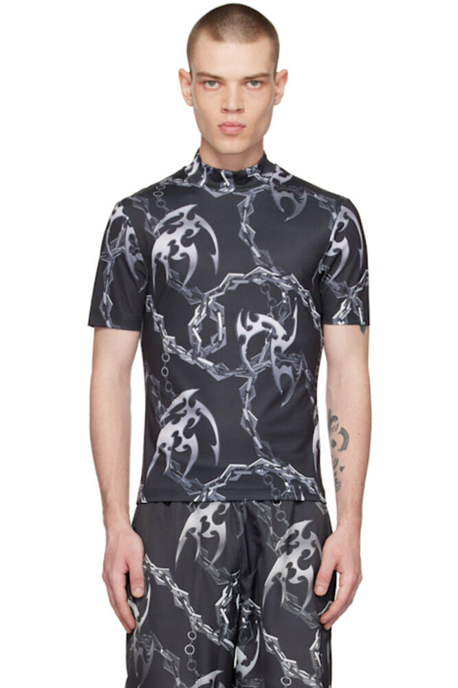 Черная водолазка с цепочкой Han Kjobenhavn
Черная водолазка с цепочкой Han Kjobenhavn