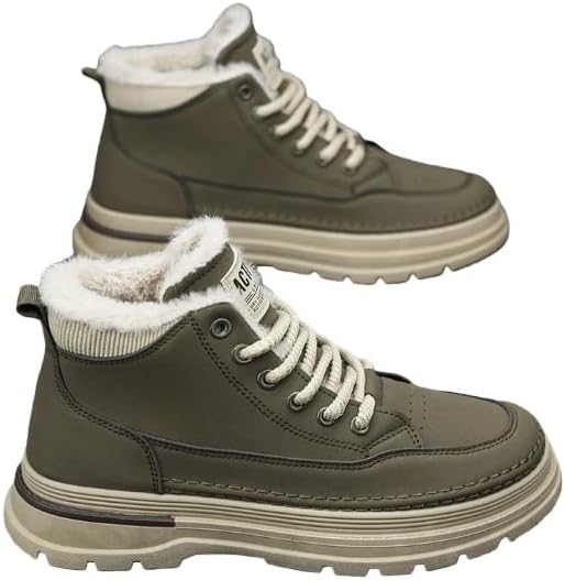 Мужские водонепроницаемые треккинговые ботинки до щиколотки - легкие ботинки-чукка на шнуровке с противоскользящей подошвой для прогулок на природе и повседневной носки Hhhchpm, хаки
Мужские водонепроницаемые треккинговые ботинки до щиколотки - легкие ботинки-чукка на шнуровке с противоскользящей подошвой для прогулок на природе и повседневной носки Hhhchpm, хаки