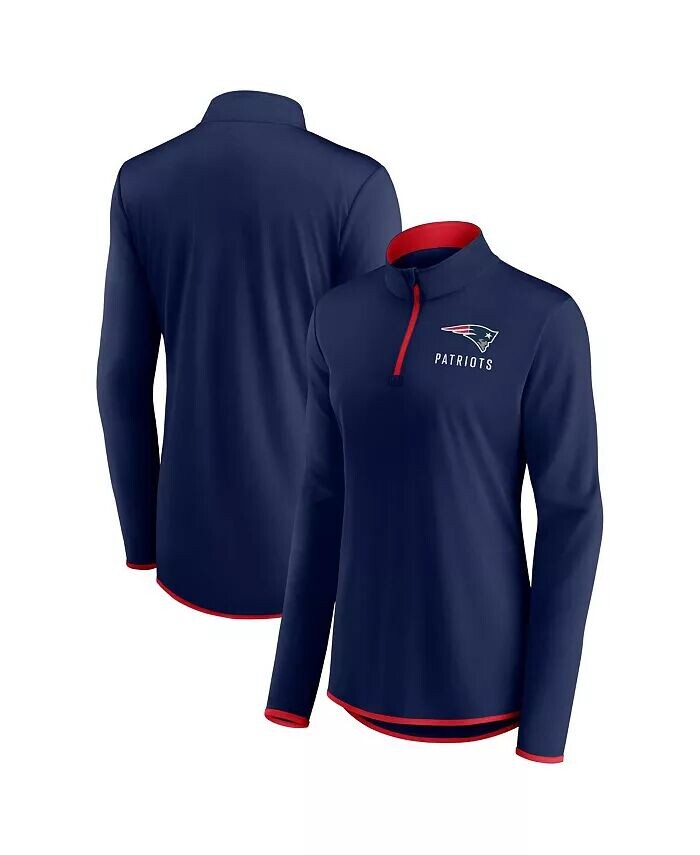 Женский темно-синий топ New England Patriots размера плюс с молнией четверти Fanatics
Женский темно-синий топ New England Patriots размера плюс с молнией четверти Fanatics
