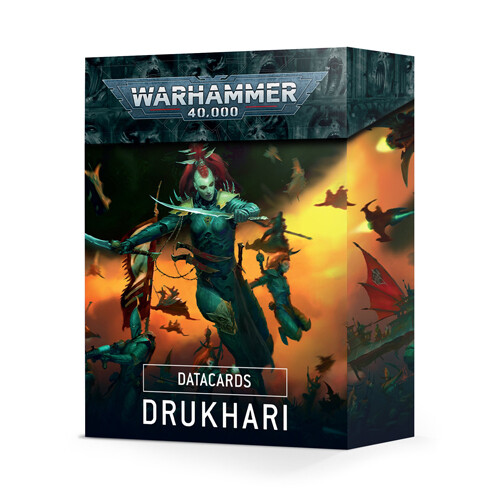 Коллекционные карточки Datacards: Drukhari Games Workshop
Коллекционные карточки Datacards: Drukhari Games Workshop