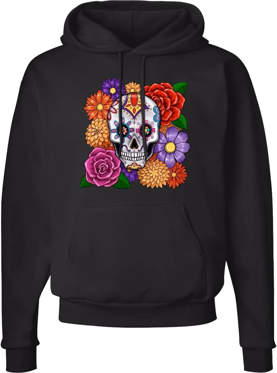 Толстовка с капюшоном Inktastic Día De Los Muertos с черепом и цветами
Толстовка с капюшоном Inktastic Día De Los Muertos с черепом и цветами