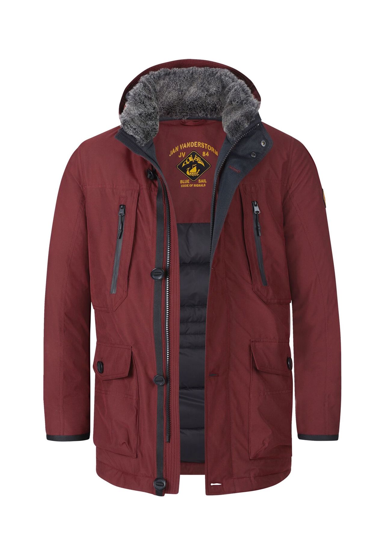 Функциональная куртка BOTULFR JAN VANDERSTORM, темно-красный
Функциональная куртка BOTULFR JAN VANDERSTORM, темно-красный