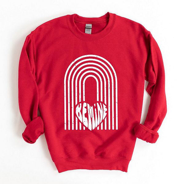 Радужный свитшот с принтом в виде сердца Simply Sage Market, Red
Радужный свитшот с принтом в виде сердца Simply Sage Market, Red