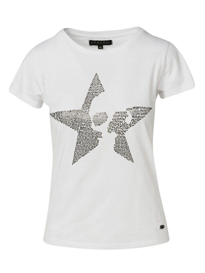 Женская футболка с коротким рукавом белого цвета KOROSHI, Белый, Женская футболка с коротким рукавом белого цвета KOROSHI
Женская футболка с коротким рукавом белого цвета KOROSHI, Белый, Женская футболка с коротким рукавом белого цвета KOROSHI