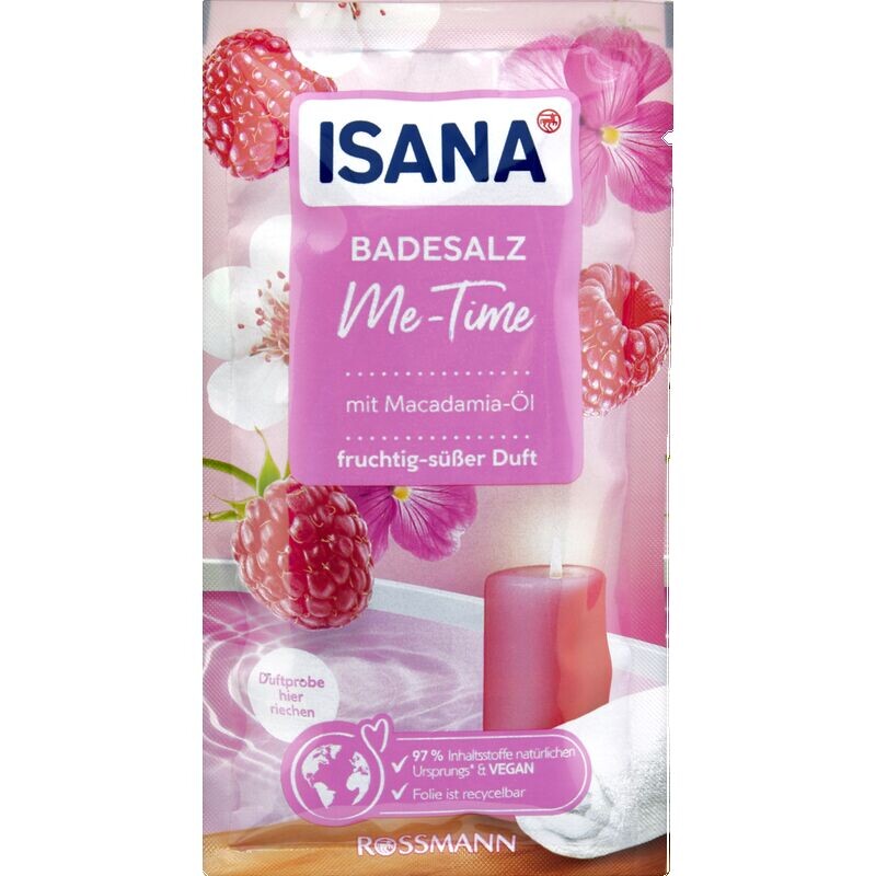 Соль для ванн Me-Time ISANA, 80 g
Соль для ванн Me-Time ISANA, 80 g