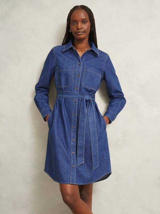 Джинсовое мини-платье Francesca Hobbs, Mid Wash Blue
Джинсовое мини-платье Francesca Hobbs, Mid Wash Blue