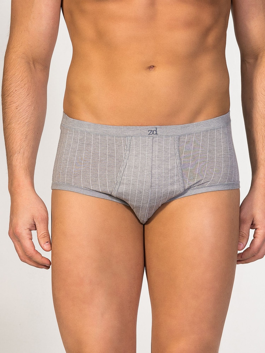 Трусики zd ZERO DEFECTS Senior Prinstriped Fly Front Brief, серый
Трусики zd ZERO DEFECTS Senior Prinstriped Fly Front Brief, серый