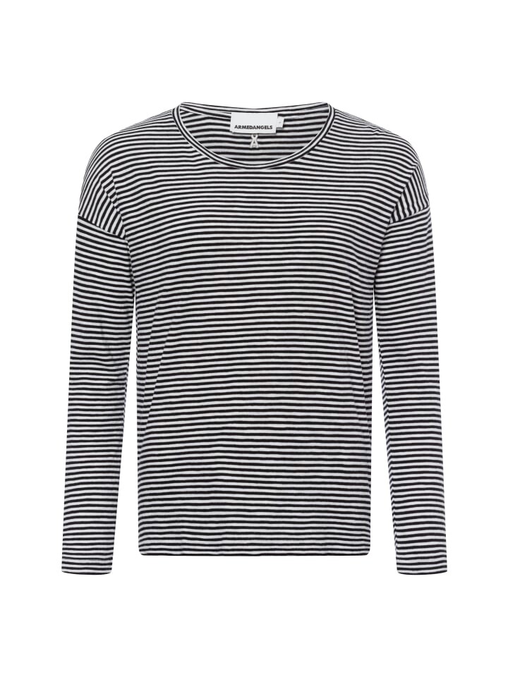 Футболка armedangels Langarmshirt, цвет schwarz weiß
Футболка armedangels Langarmshirt, цвет schwarz weiß