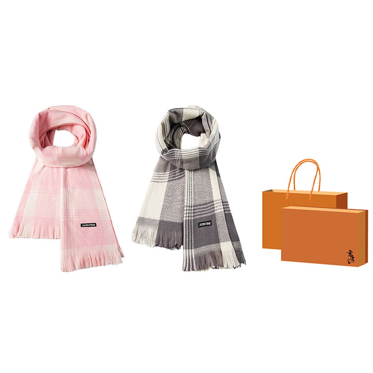 Вязаный шарф унисекс, Gray+Pink, Box
Вязаный шарф унисекс, Gray+Pink, Box