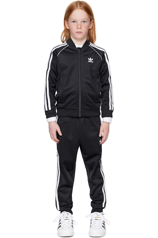 Спортивный костюм для маленьких детей Adicolor SST черного цвета Adidas Kids
Спортивный костюм для маленьких детей Adicolor SST черного цвета Adidas Kids