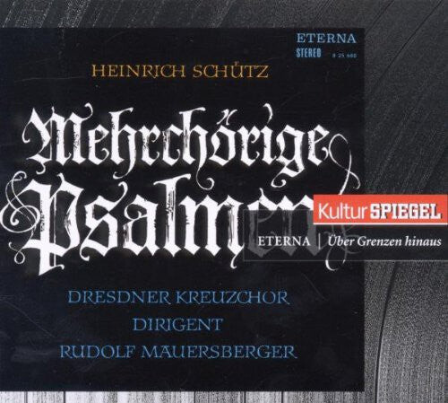 CD диск Schutz: Spiegel-Ed.23 Kreuzchor
CD диск Schutz: Spiegel-Ed.23 Kreuzchor