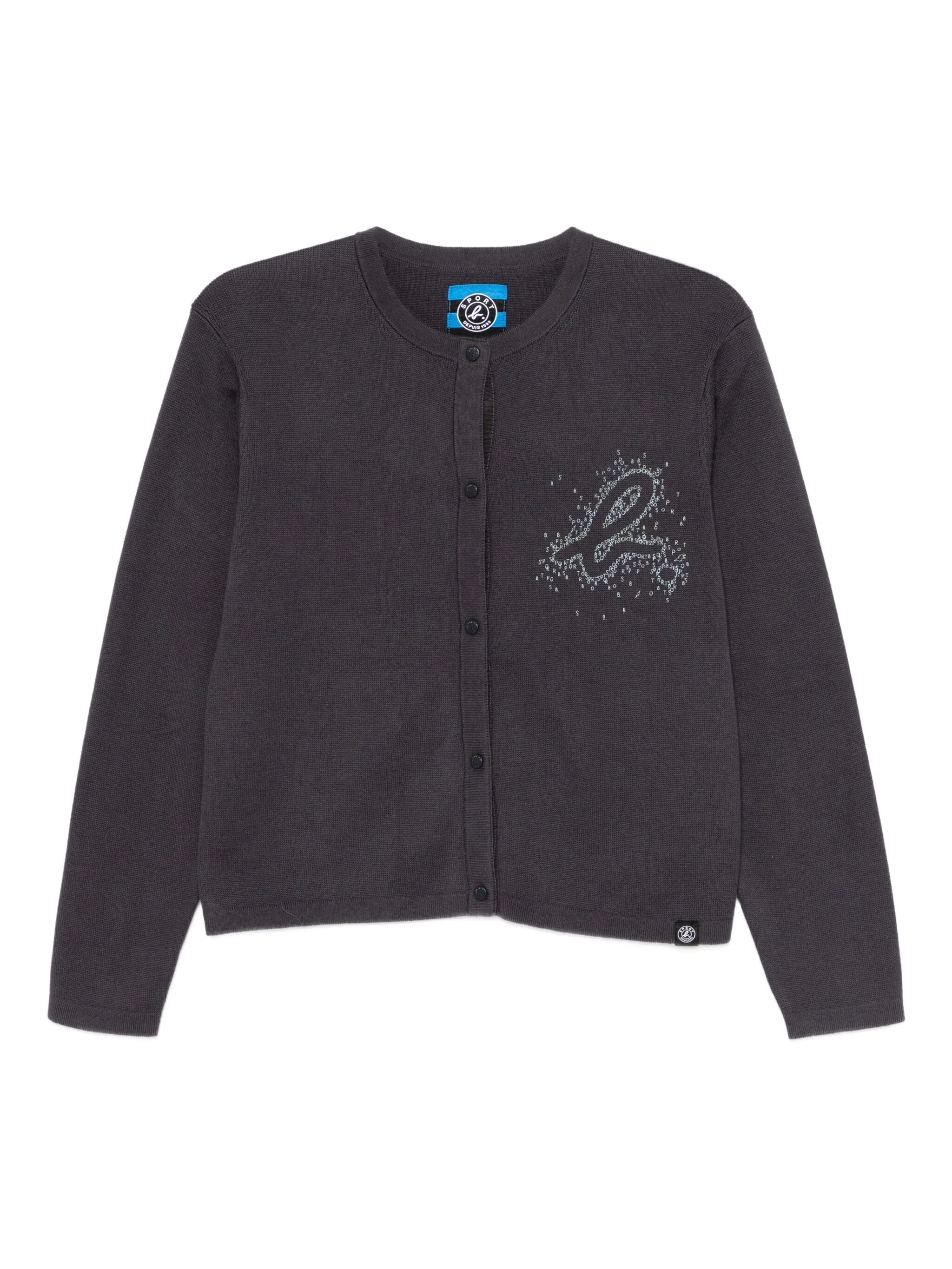 Кардиган с логотипом Sport B. By Agnès B., серый
Кардиган с логотипом Sport B. By Agnès B., серый