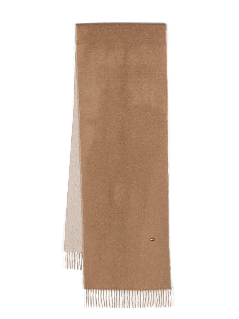Кашемировый шарф с бахромой Tommy Hilfiger, коричневый
Кашемировый шарф с бахромой Tommy Hilfiger, коричневый
