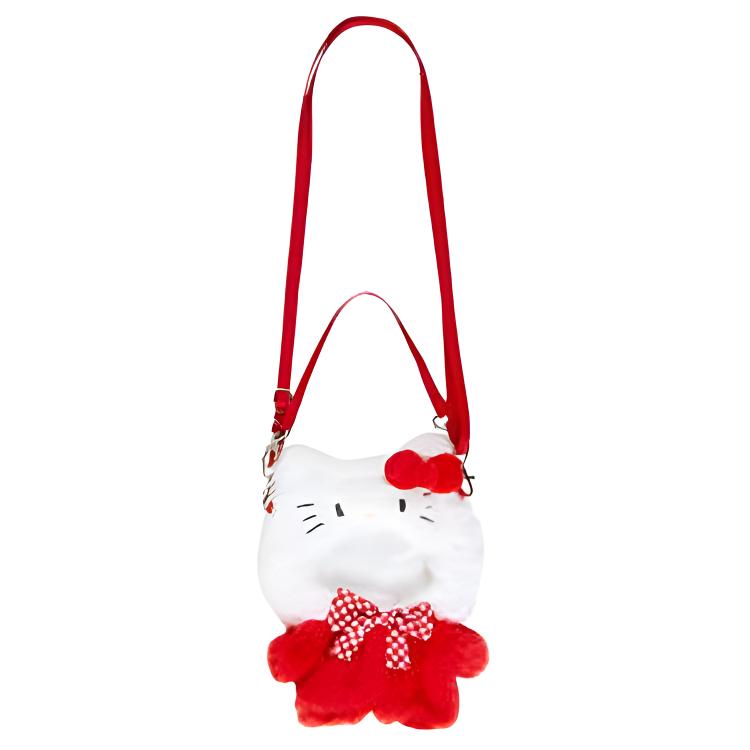 Sanrio Искусственный мех через плечо, средняя женская сумка white & red
Sanrio Искусственный мех через плечо, средняя женская сумка white & red