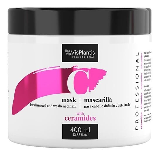 Профессиональная маска для поврежденных и ослабленных волос с керамидами, 400 мл Vis Plantis 
Профессиональная маска для поврежденных и ослабленных волос с керамидами, 400 мл Vis Plantis