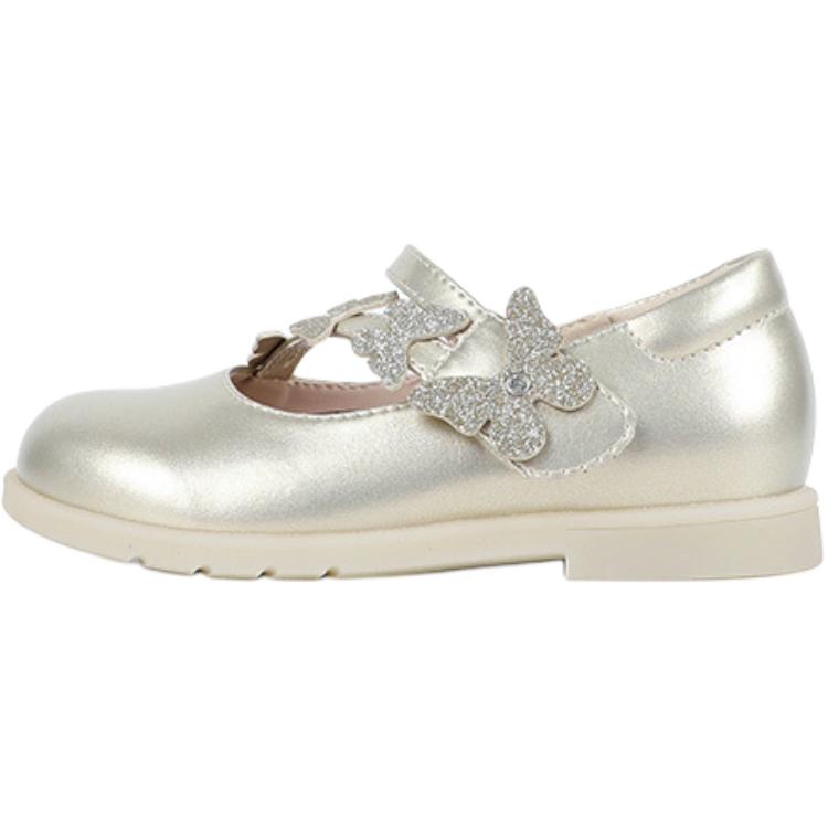 Детские кожаные туфли с противоскользящей подошвой, устойчивые к износу Dr.Kong, золотой 
Детские кожаные туфли с противоскользящей подошвой, устойчивые к износу Dr.Kong, золотой